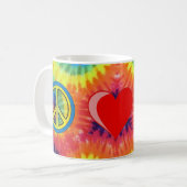 Mug Lévrier d'amour de paix (Devant gauche)