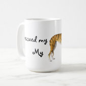 Mug Lévrier de délivrance (Devant gauche)