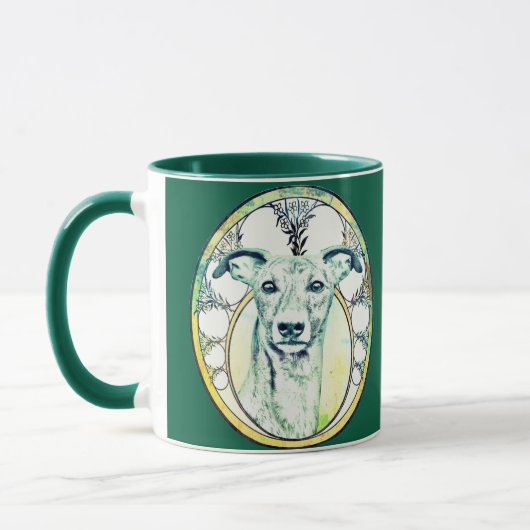 Mug Lévrier délicat (Gauche)