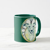 Mug Lévrier délicat (Devant droit)