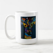 Mug Lévrier - retiré emballant la délivrance (Gauche)