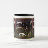 Mug Lévriers médiévaux dans les bois profonds (Centre)