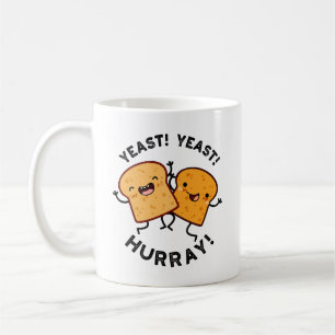 Mug Levure Levure Hourra Blagues Drôles de Pain