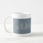 Mug Lewis Chessmen in the Frontline (Gauche)