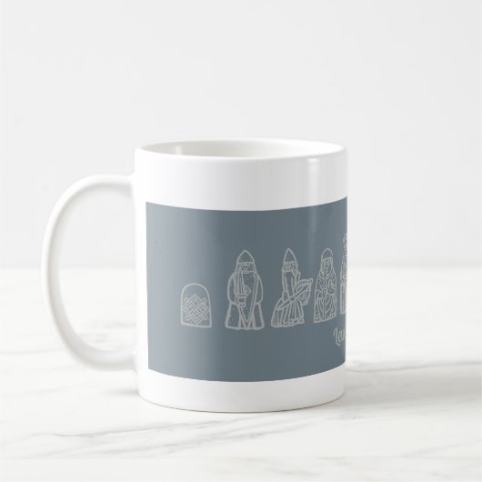 Mug Lewis Chessmen in the Frontline (Gauche)
