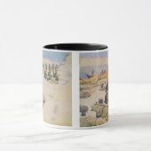 Mug Lewis et Clark chez le fleuve Columbia (Centre)