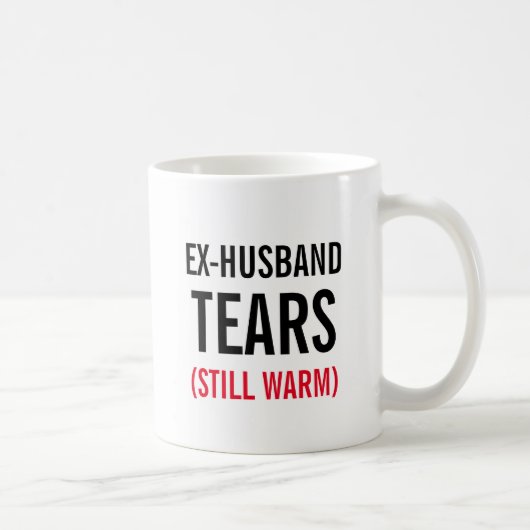 Mug L'ex-mari déchire encore chaud (Droite)