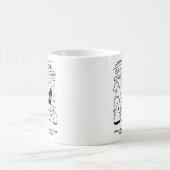 Mug L'excuse de l'assistante de la boutique de vêtemen (Centre)