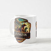Mug Lexington, Kentucky  | Vintage (Devant gauche)