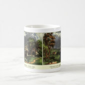 Mug L'expérience du cerf-volant de Benjamin Franklin a (Centre)