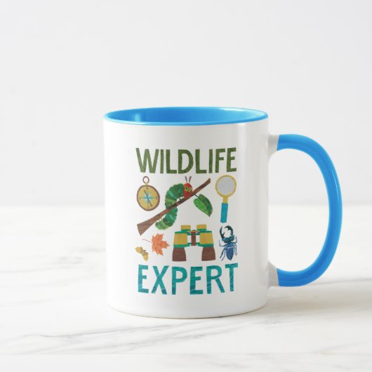 Mug L'expert très affamé de la faune Caterpillar (Droite)