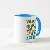 Mug L'expert très affamé de la faune Caterpillar (Devant droit)