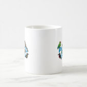 Mug L'exploit de Porto Rico Birdorable. Oiseaux endémi (Centre)