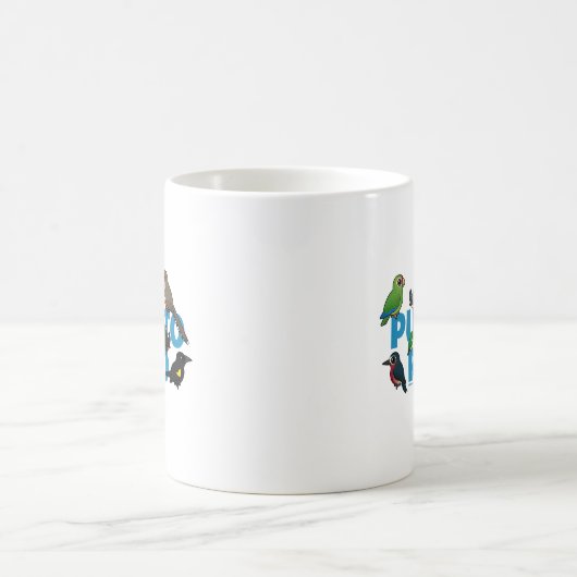 Mug L'exploit de Porto Rico Birdorable. Oiseaux endémi (Centre)