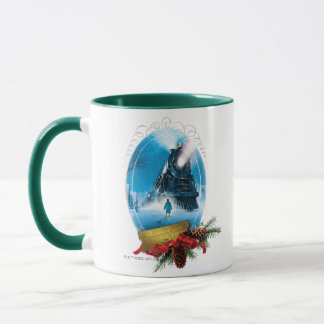 Mug L'Express polaire | Arrivée du train encadré de va