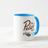 Mug L'Express polaire | "Entendez-Vous La Cloche" Retr (Devant droit)