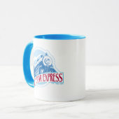 Mug L'Express polaire | Insigne de train (Devant gauche)