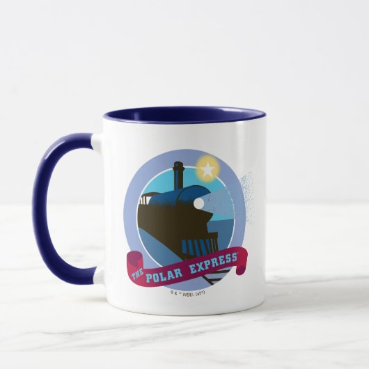 Mug L'Express polaire | Insigne de train Vintage (Gauche)