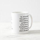 Mug L'extase du golfeur (Devant droit)