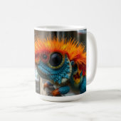 Mug Lézard coloré drôle d'animal (Devant droit)