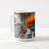 Mug Lézard coloré drôle d'animal (Devant gauche)