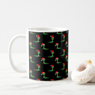 Mug Lézard drôle Grand Sourire Visage Joyeux Noël Xmas
