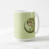 Mug Lézard vert (Devant droit)