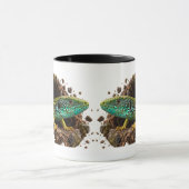 Mug Lézard vert hideux rocheux faune (Centre)