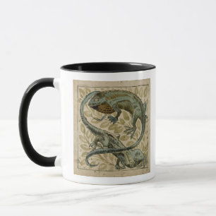 Mug Lézards, conception pour une tuile (la semaine su