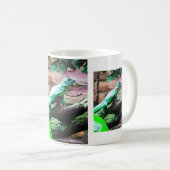 Mug Lézards verts (Devant droit)