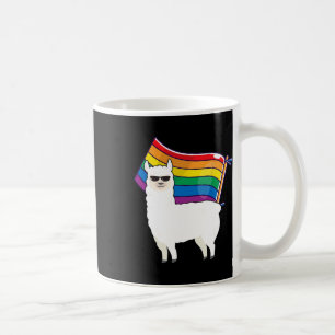 Mug Lgbt Drapeau T Chemise Llama Gay Lesbian Résiste H