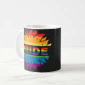 Mug LGBT+Fierté amour. (Devant gauche)