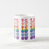 Mug Lgbt Love is Love Colorful (Centre)