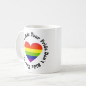 Mug LGBT Ne Cachez Pas Votre Fierté, GayPride (Devant gauche)