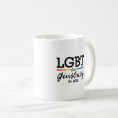 Mug LGBT pour Ginsburg 2016 (Devant droit)