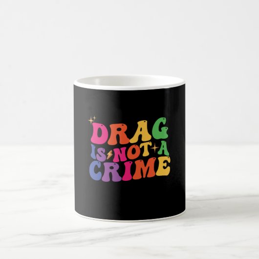 Mug LGBT Pride DRAG N'EST PAS UN SOUTIEN CRITIQUE (Centre)