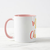 Mug LGBT Rainbow Script Joyeux Noël Pride (Gauche)