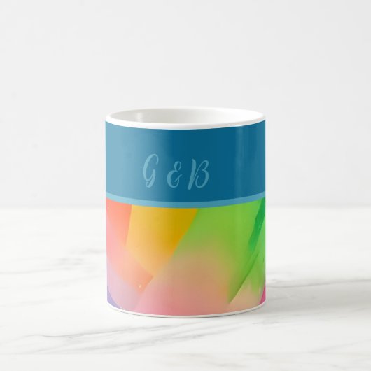 Mug lgbtq coloré arc-en-ciel (Centre)