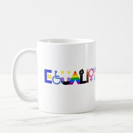 Mug LGBTQ+ Égalité (Gauche)