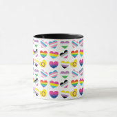Mug Lgbtq égalité drapeaux cardimotif drapeau sans cou (Centre)