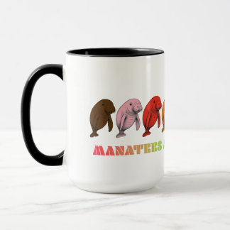 Mug LGBTQIA+ Manatees veulent juste un câlin