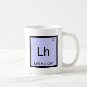 Mug Lh - Chemise T-Shirt Symbole d'élément de chimie p