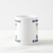 Mug L'Hanoukka politique juive anti-Trump drôle (Centre)