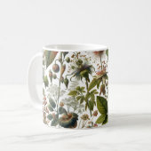 Mug L'harmonie de la nature : Motif sans couture botan (Devant gauche)