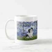 Mug Lhasa Apso 2 - Lilies 6 (Gauche)