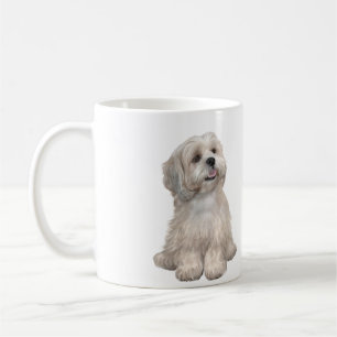 Mug Lhasa Apso (C) - Or léger