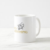 Mug L'hélicoptère bat tout (Devant droit)