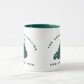 Mug L'herbe appelle et je dois mow drôle (Centre)