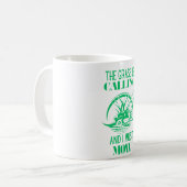 Mug L'herbe appelle et je dois tondre (Devant gauche)