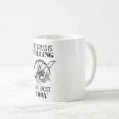 Mug L'herbe appelle et je dois tondre (Devant droit)
